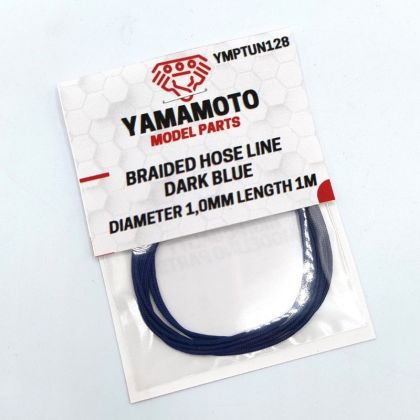 Braided Hose Line Dark Blue 1,0mm / 1m