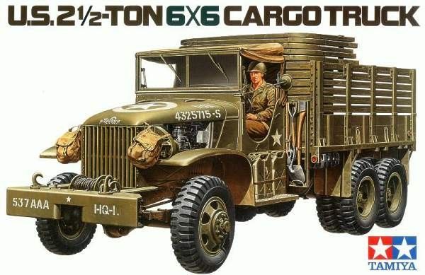 1:35 U.S. 2,5 ton 6x6 Cargo truck