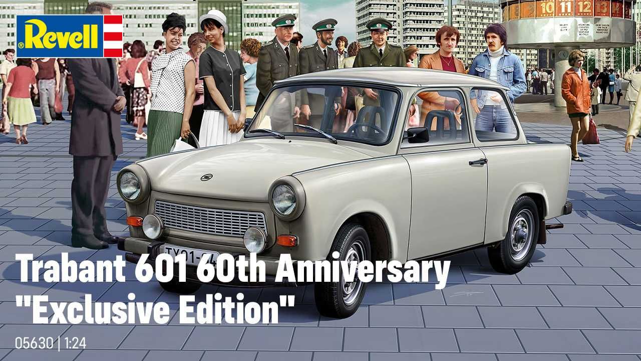 1:24 60th Anniversary Trabant 601