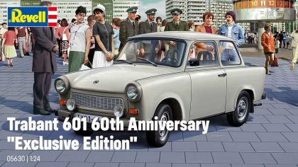 1:24 60th Anniversary Trabant 601