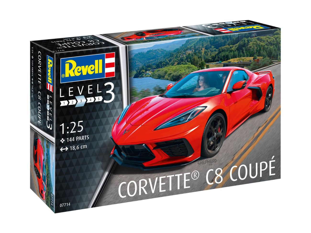 1:25 Chevrolet Corvette C8 Coupe
