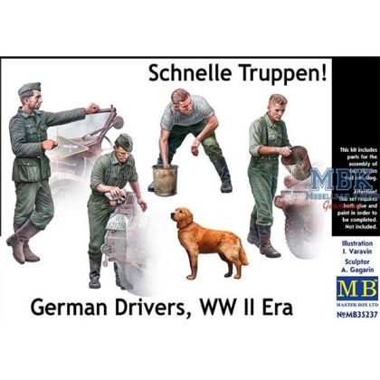 1:35 Schnelle Truppen! German Drivers, WW II Era