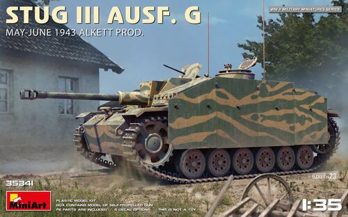 1:35 STUG III AUSF. G MAY-JUNE 1943 ALKETT PROD.