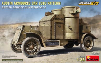 1:35 AUSTIN ARMOURED CAR 1918 PATTERN. BRITISH SERVICE DUNSTERFORCE