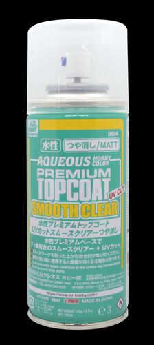 Mr. Aqueous Premium Top Coat UV-Cut Smooth Clear (Matt)