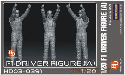 1:20 F1 Driver Figure (A)