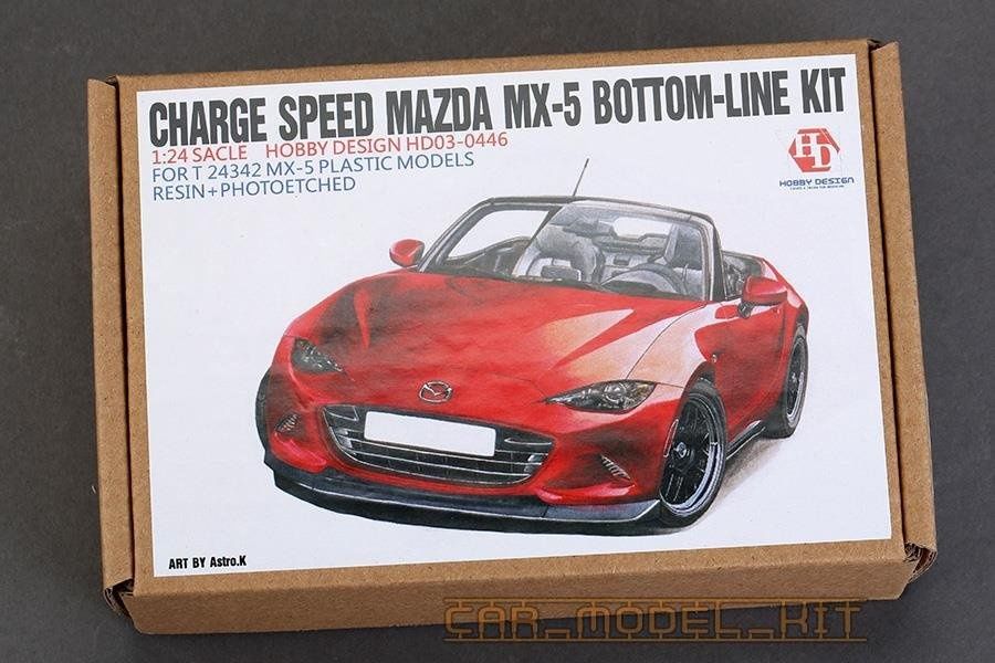1:24 Charge Speed Mazda MX-5 Bottom-Line Detail-up Set For Tamiya 24342