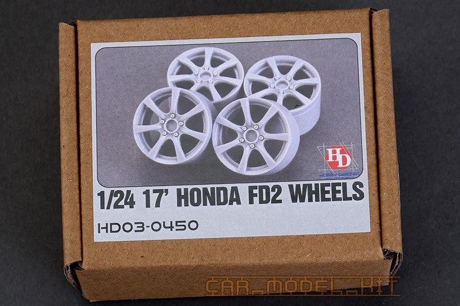 1:24 17' Honda FD2 Wheels