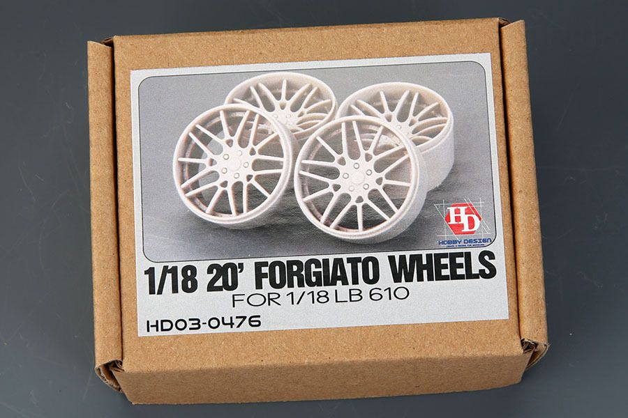 1:18 20' Forgiato Wheels For 1/18 LB 610