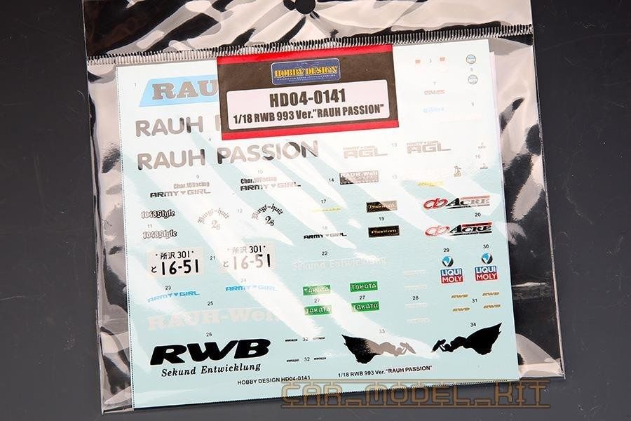 1:18 RWB 993 Ver.Rauh Passion