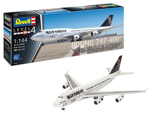 1:144 Boeing 747-400 - IRON MAIDEN Ed Force One