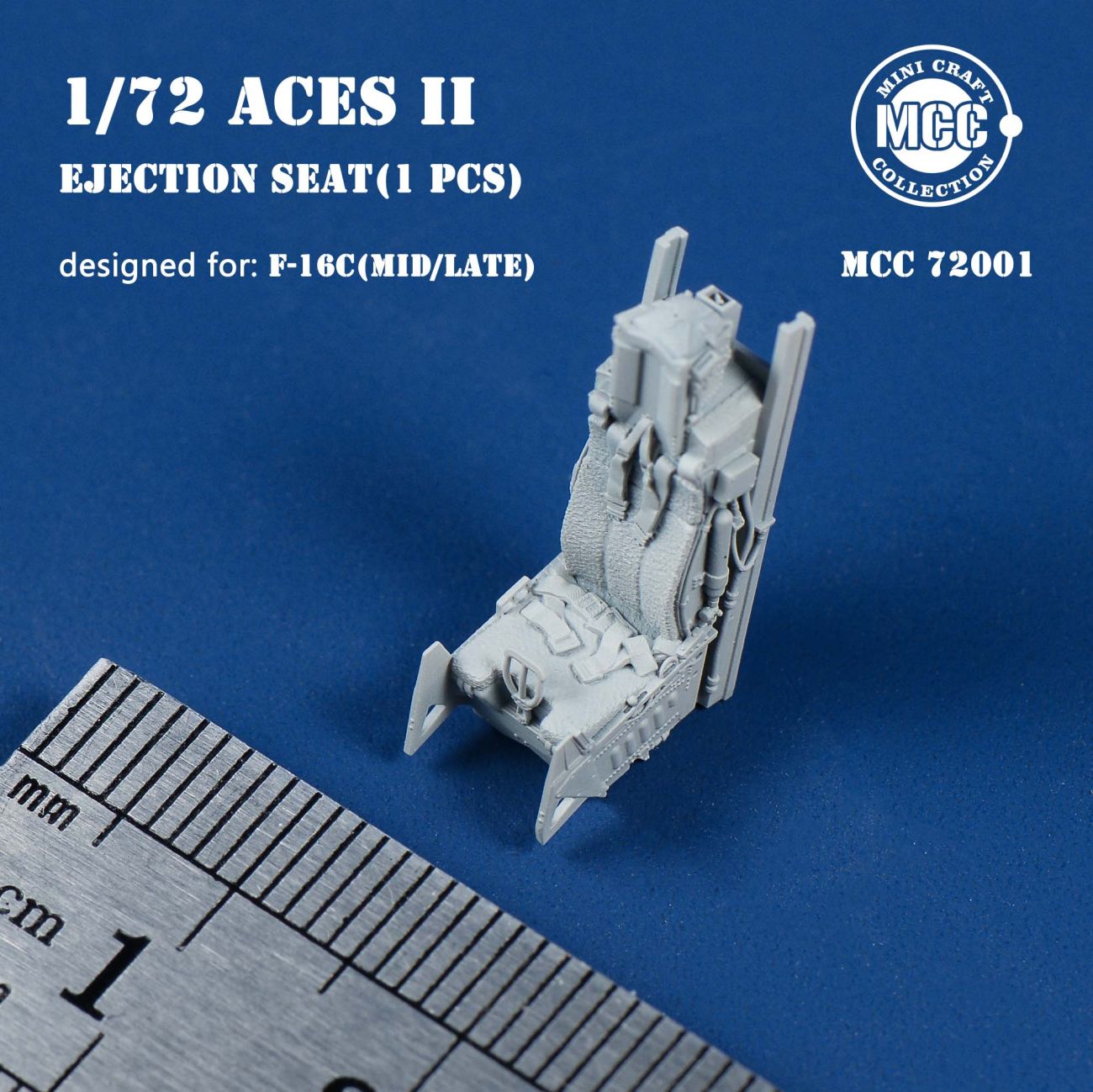 1:72 ACES II Ejection Seat wool pad for F-16C Mid/Late (1pcs)