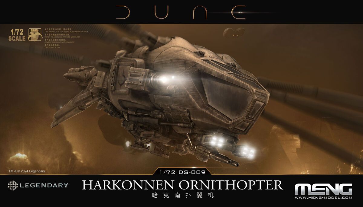 1:72 Dune Harkonnen Ornithopter