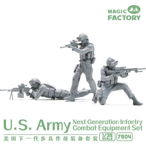 1:35 US Army Next Generation Infantry Combat Equipment Resin Set