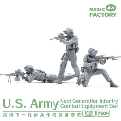 1:35 US Army Next Generation Infantry Combat Equipment Resin Set