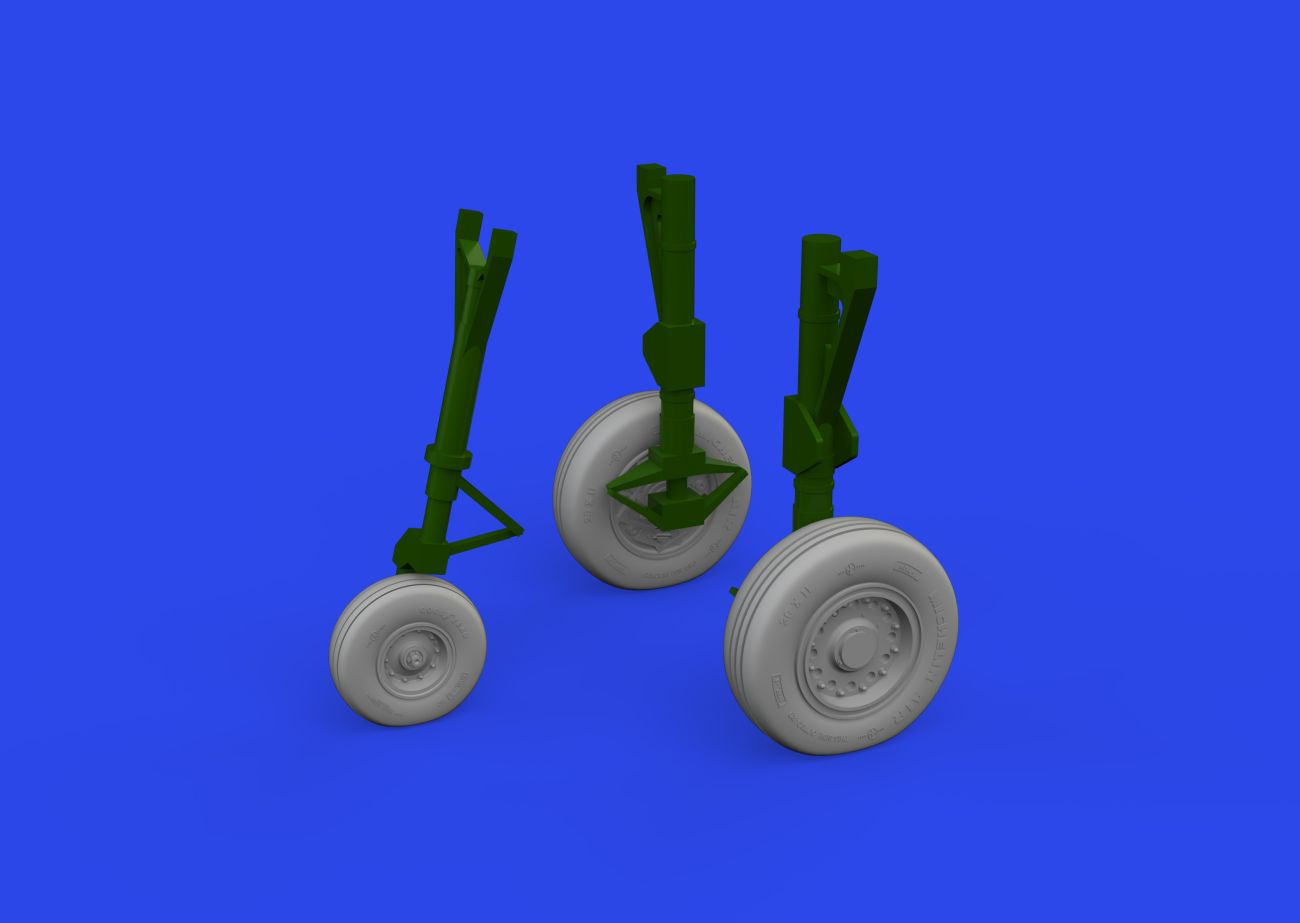 1:48 A-10C Thunderbolt II wheels