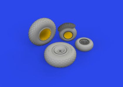 1:48 B-24J Liberator wheels