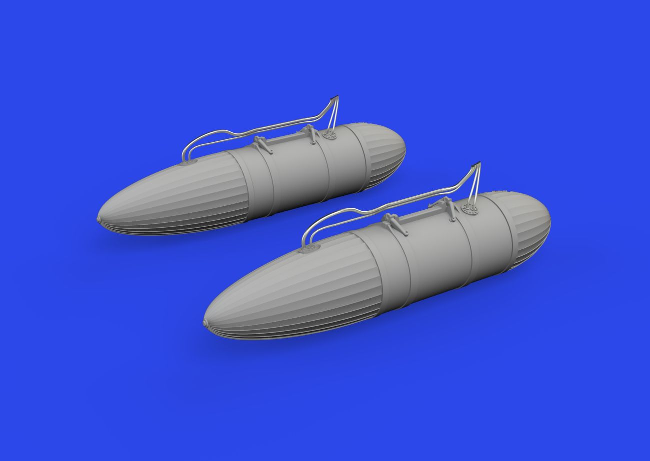 1:72 P-51D Mustang108gal paper drop tanks PRINT