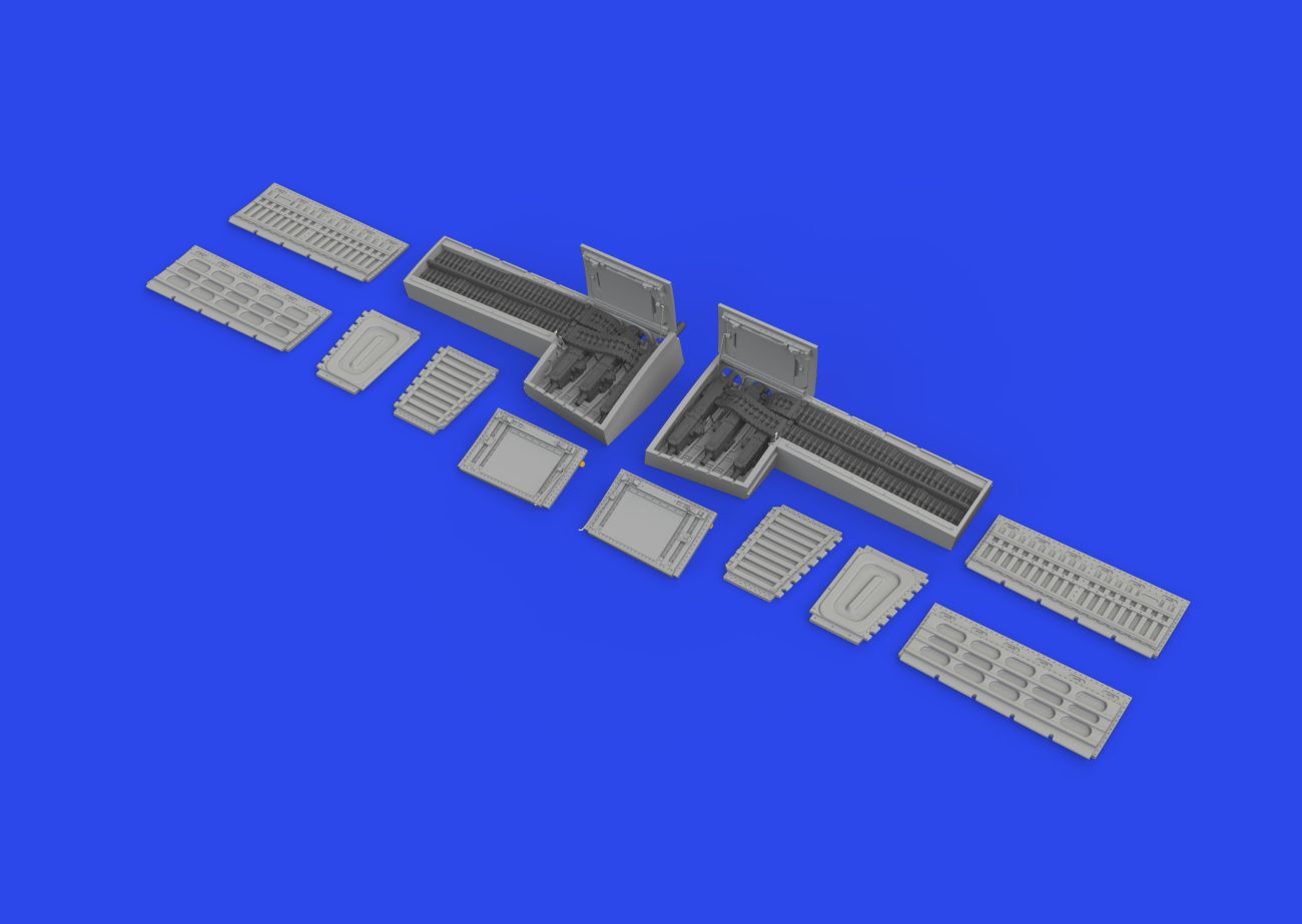 1:72 P-51D Mustang gun bays PRINT