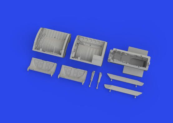 1:72 MiG-21 wheel bays PRINT