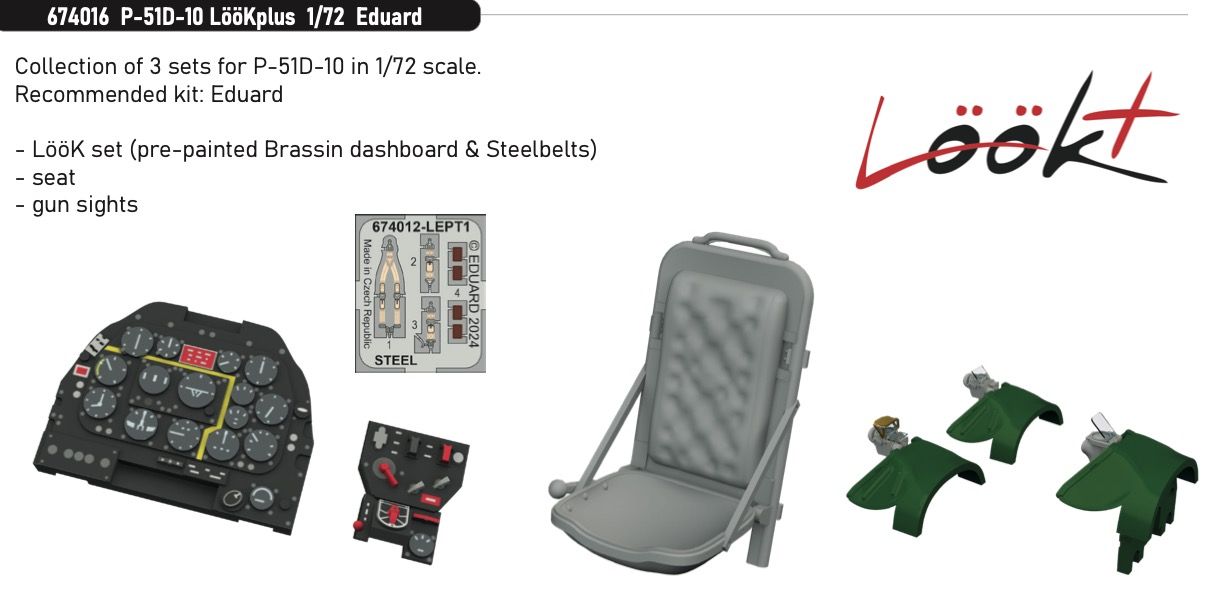 1:72 P-51D-10 Mustang LooKplus