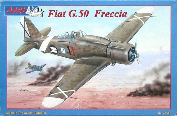 1:72 Fiat G.50 I Freccia over Spain Sky