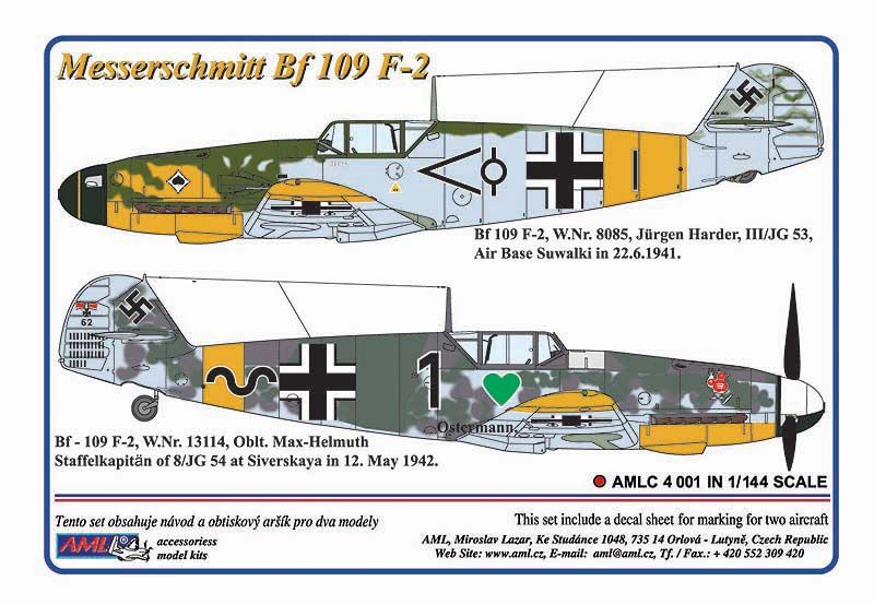 1:144 Messerschmitt Bf-109F-2