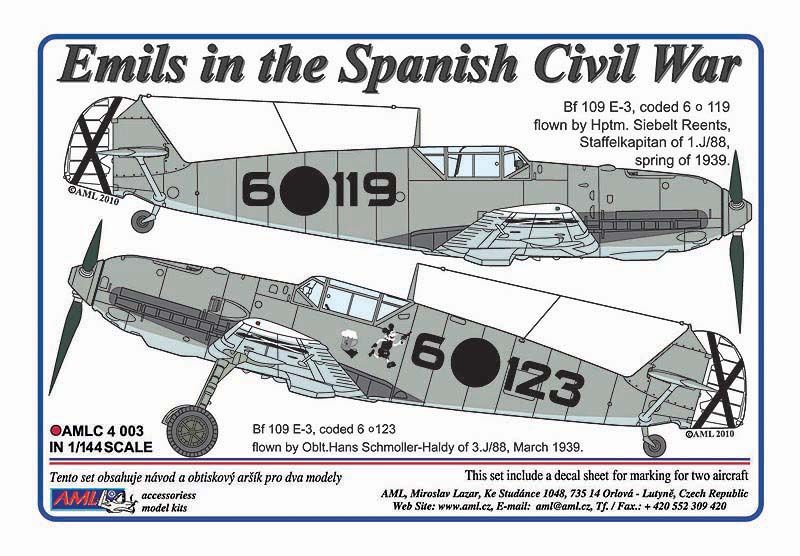 1:144 Emils in the Spanish Civil War