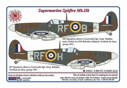 1:144 303 Squadron RAF, Supermarine Spitfire Mk.IIb