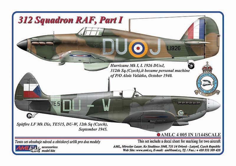 1:144 312 Squadron RAF, Part I