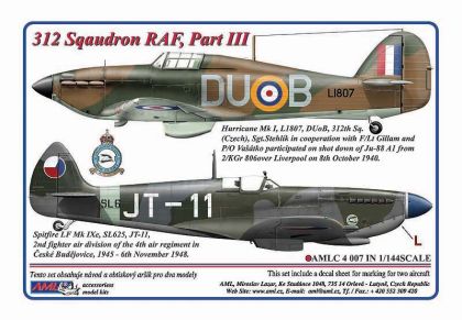 1:144 312 Squadron RAF, Part III