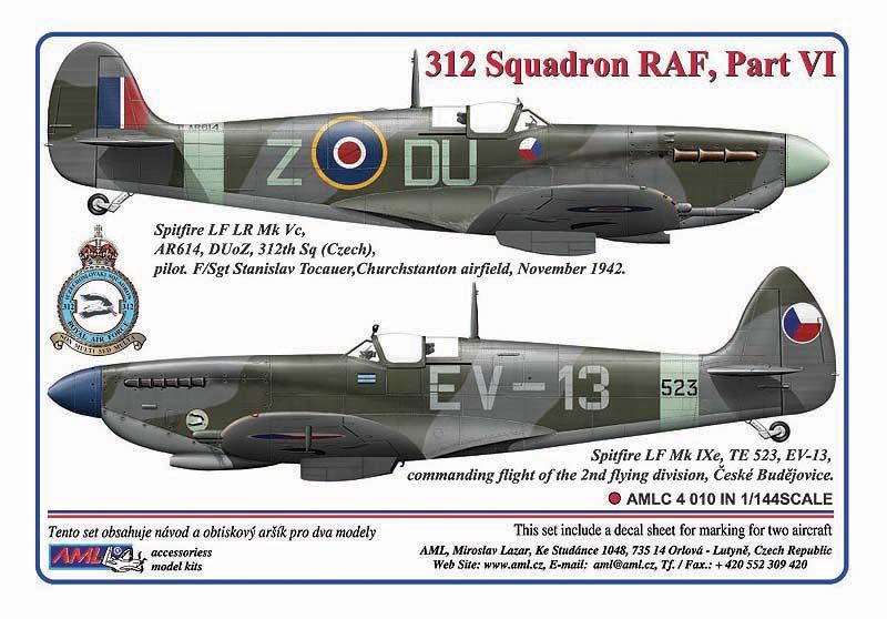 1:144 312 Squadron RAF, Part VI