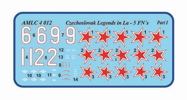 1:144 Slovak National Uprising 1944/ Czechoslovak Legends in Lavockin La-5FN's - Part I