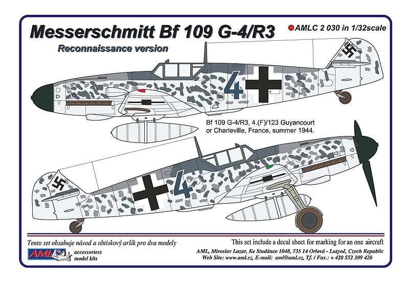 1:32 Messerschmitt Bf-109G-4/R3