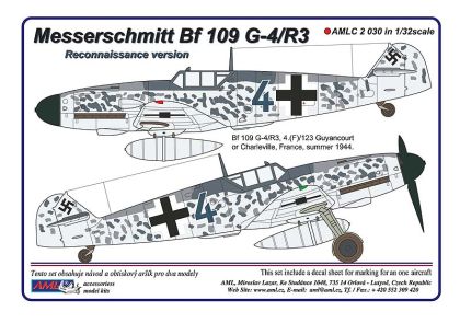 1:32 Messerschmitt Bf-109G-4/R3