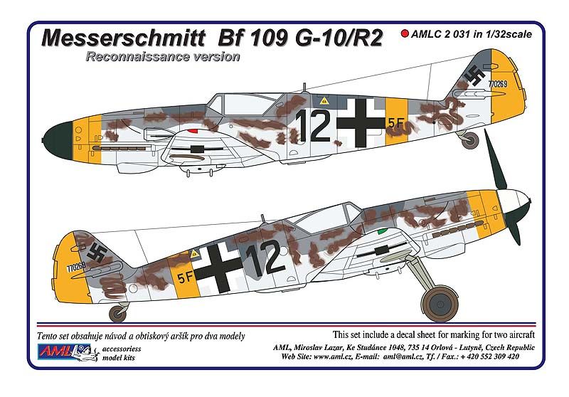 1:32 Messerschmitt Bf-109G-10/R2