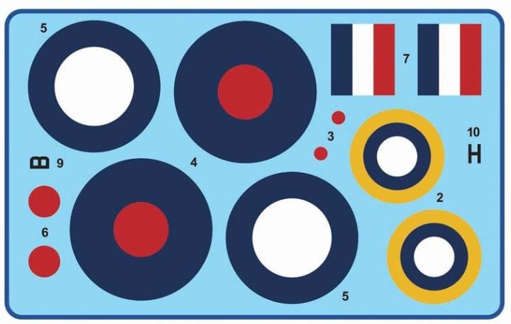 1:48 Supermarine Spitfire Mk.Vb Czechoslovak pilots of No.65 Squadron RAF