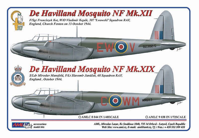 1:48 de Havilland Mosquito NF.XII/NF.XIX