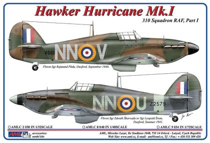 1:72 310th Squadron RAF, Part I / Hawker Hurricane Mk.I