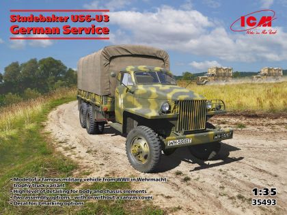 1:35 Studebaker US6-U3 in German Service
