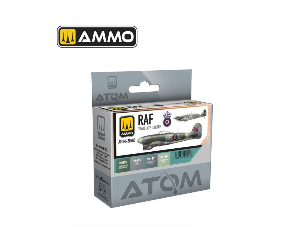 ATOM RAF WWII Late Colors Set
