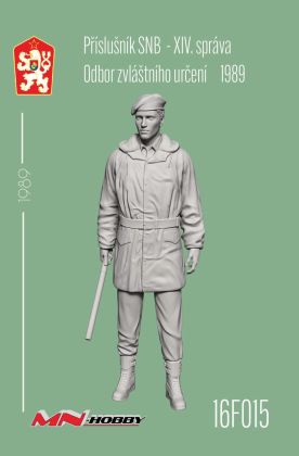 1:16 Příslušník SNB-XIV.správa Odbor zvláštního určení 1989