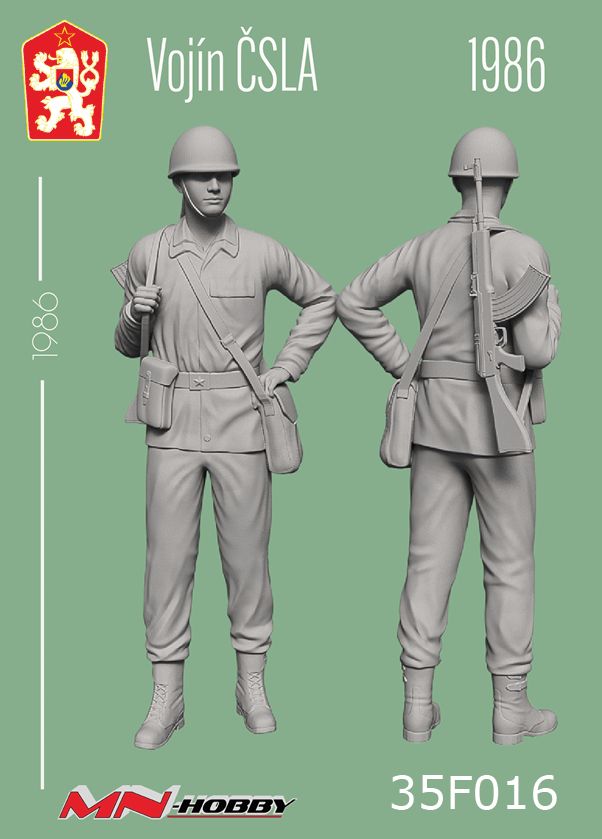 1:35 Vojín ČSLA 1986