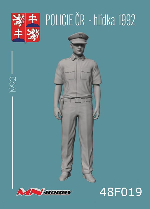 1:48 Policie ČR-hlídka 1992