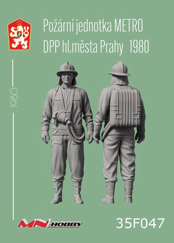1:35 Požární jednotka Metro DPP, hl.města Prahy 1980