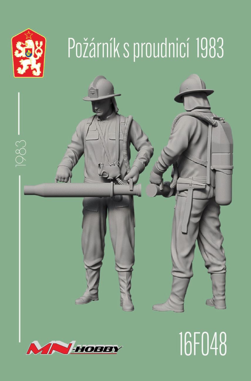 1:16 Požárník s proudnicí 1983