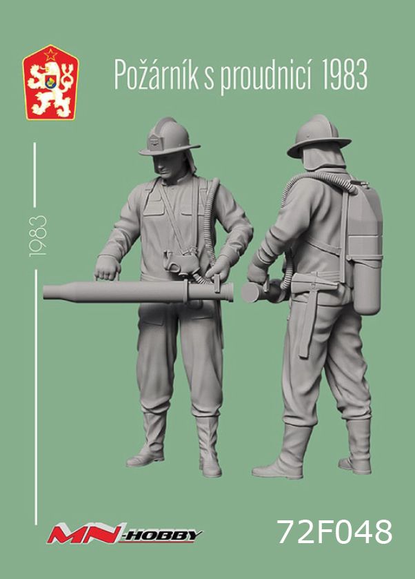 1:72 Požárník s proudnicí 1983