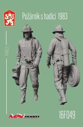 1:16 Požárník s hadicí 1983