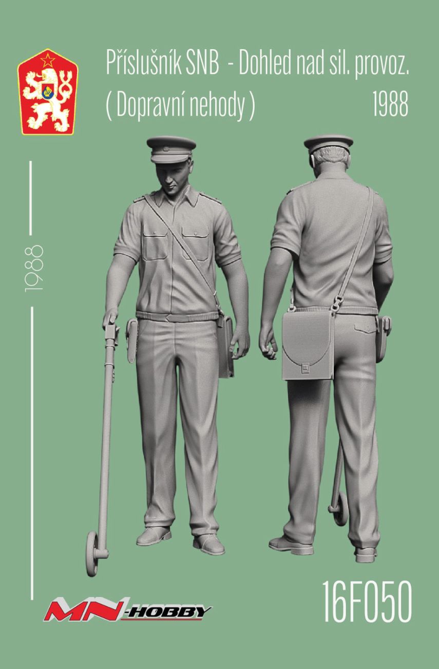 1:16 Příslušník SNB-Dohled nad sil. provoz. (Dopravní nehody) 1988
