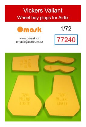 1:72 Vickers Valiant wheel bay plugs (for Airfix)